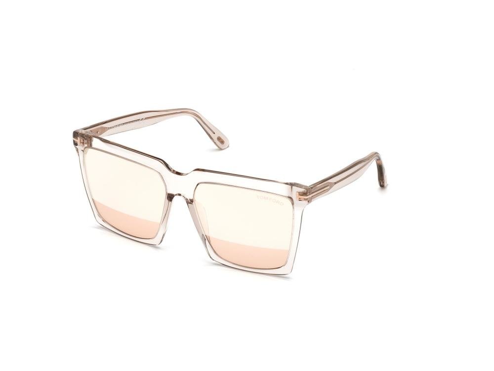 TOM FORD FT0764 20Z Solbrille Grå med Annet glass