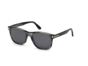 TOM FORD FT0595 01J Solbrille Multi med Grå / Sort glass