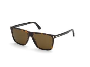 TOM FORD FT0832 52J Solbrille Multi med Brun glass