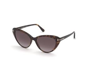 TOM FORD FT0869 52T Solbrille Multi med Brun glass