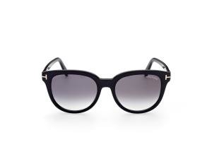 TOM FORD FT0914 01B Solbrille Sort med Grå / Sort glass