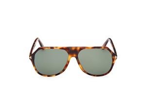 TOM FORD FT0934 53N Solbrille Multi med Grønn glass