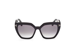 TOM FORD FT0939 01B Solbrille Sort med Grå / Sort glass