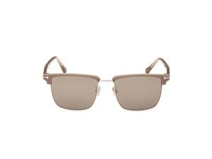 TOM FORD FT0997-H 52L Solbrille Brun med Brun glass