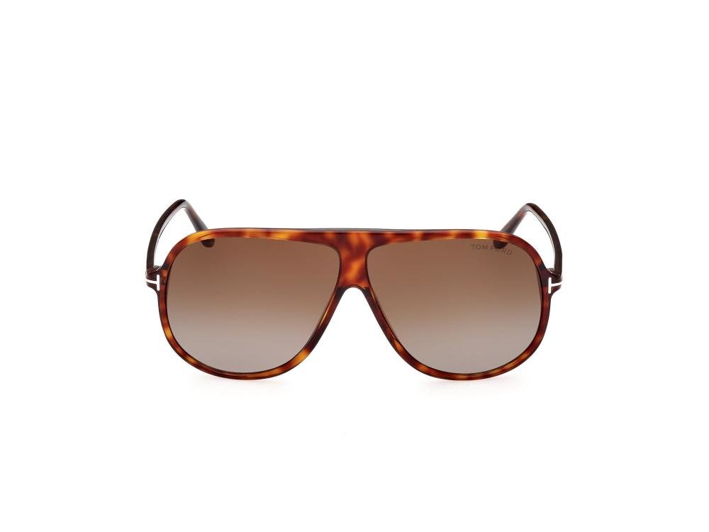 TOM FORD FT0998 56P Solbrille Brun med Brun glass