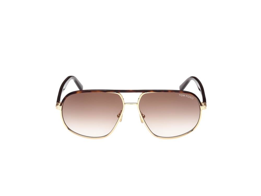 TOM FORD FT1019 30F Solbrille Multi med Brun glass