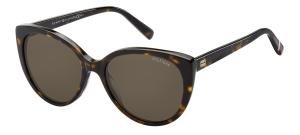 TOMMY HILFIGER TH 1573/S 086 Solbrille Multi med Brun glass