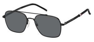 TOMMY HILFIGER TH 1671/S 807 Solbrille Sort med Grå / Sort glass