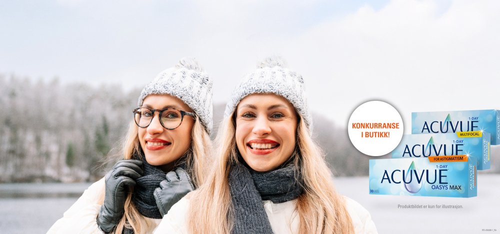 ACUVUE ® OASYS MAX linsekonkurranse hos Interoptik