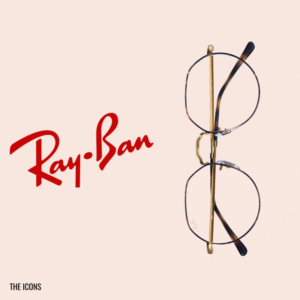 Ray-Ban Icons Round Metal brille