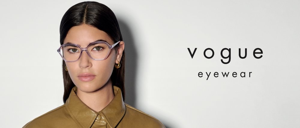 Kvinne med brille fra Vogue